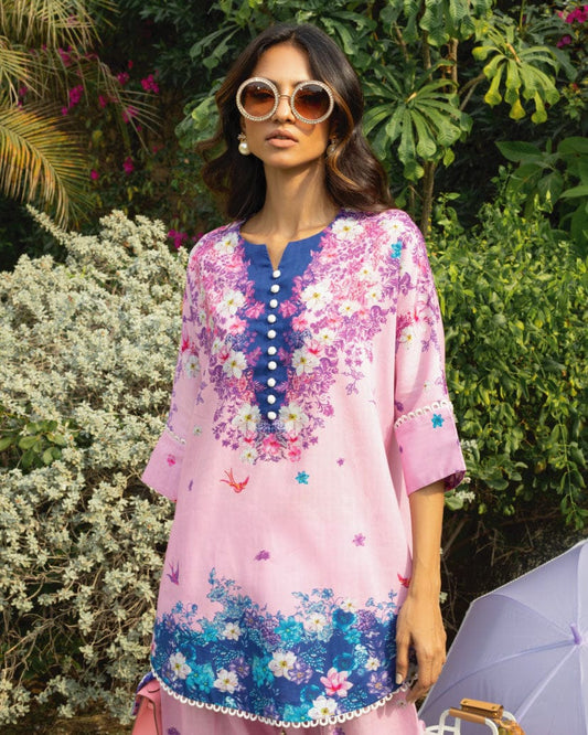 Royal Bloom Kurti Set